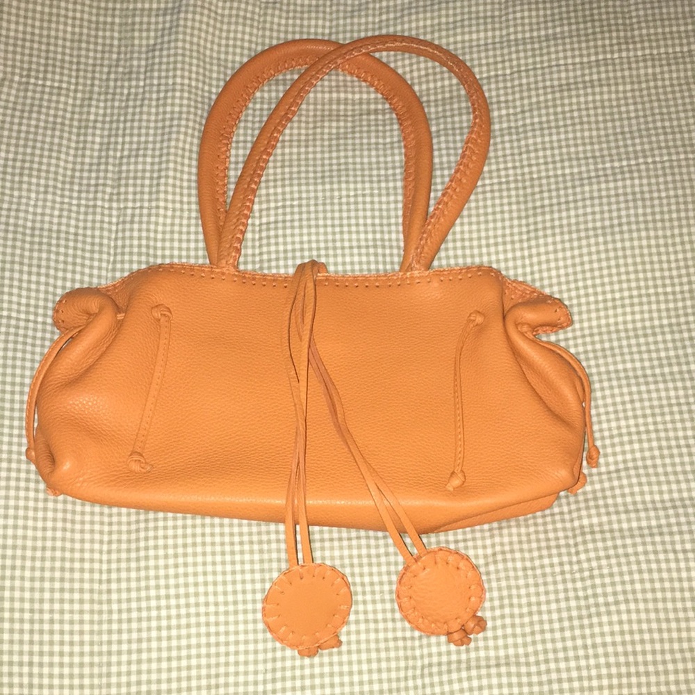 Fatte a mano Carlos falchi orange purse